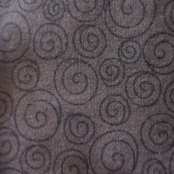 VINTAGE quilted floral tote wooden button closure inner pouches 2 strap handles - Picture 12 of 15